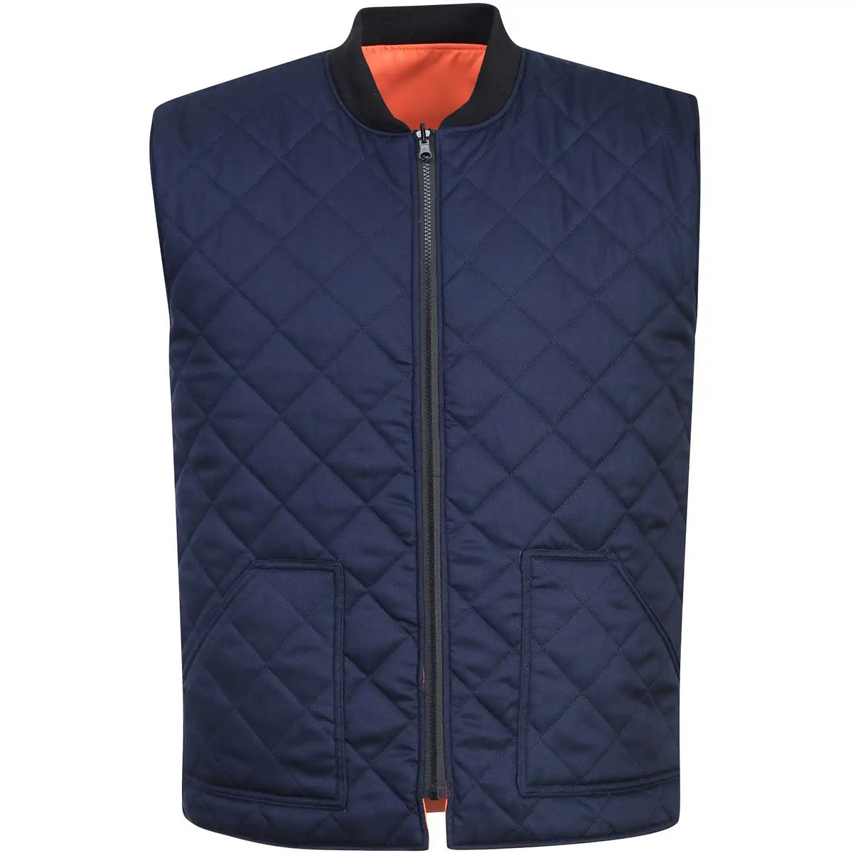 Portwest S469 Warnschutz Wende-Steppweste – orange