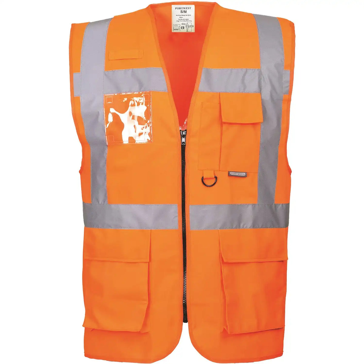 Portwest Berlin Kl. 2 S476 Warnweste Executive – orange