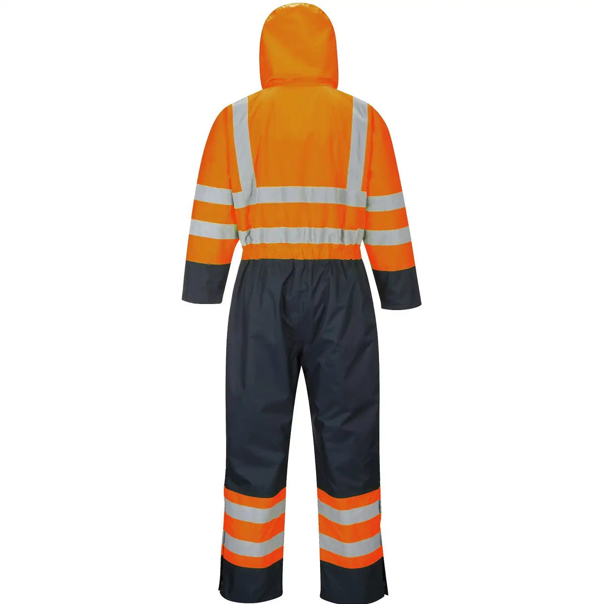Portwest S485 Kontrast Warnschutz Winter Overall – orange/marine