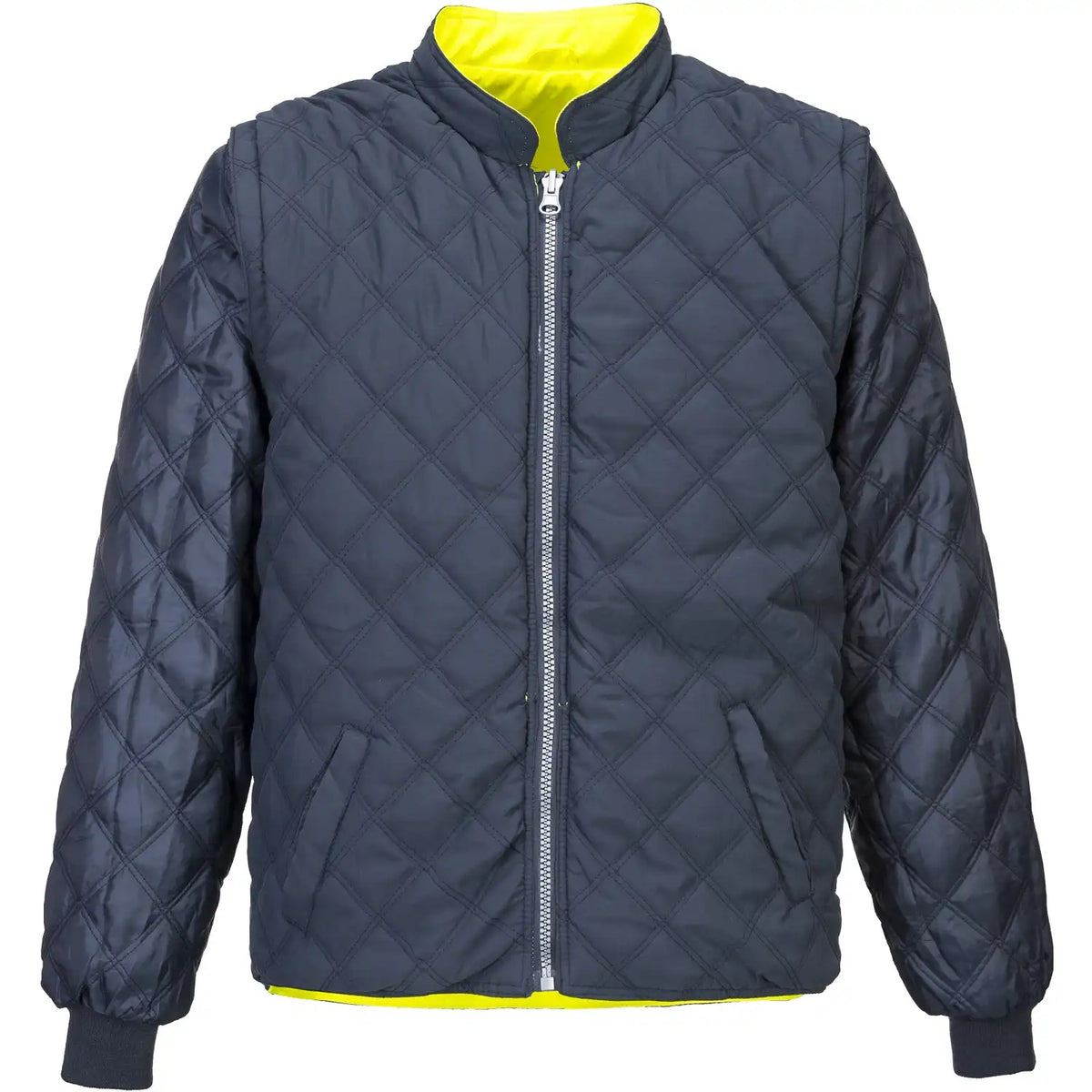 Portwest S769 Warnschutz Wendejacke – gelb/marine