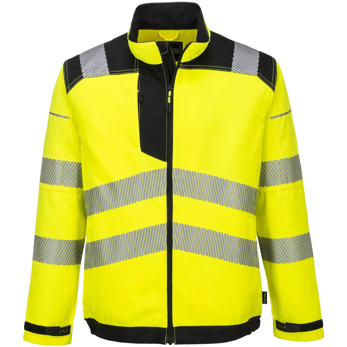Portwest T500 PW3 Warnschutz Bundjacke – gelb/schwarz