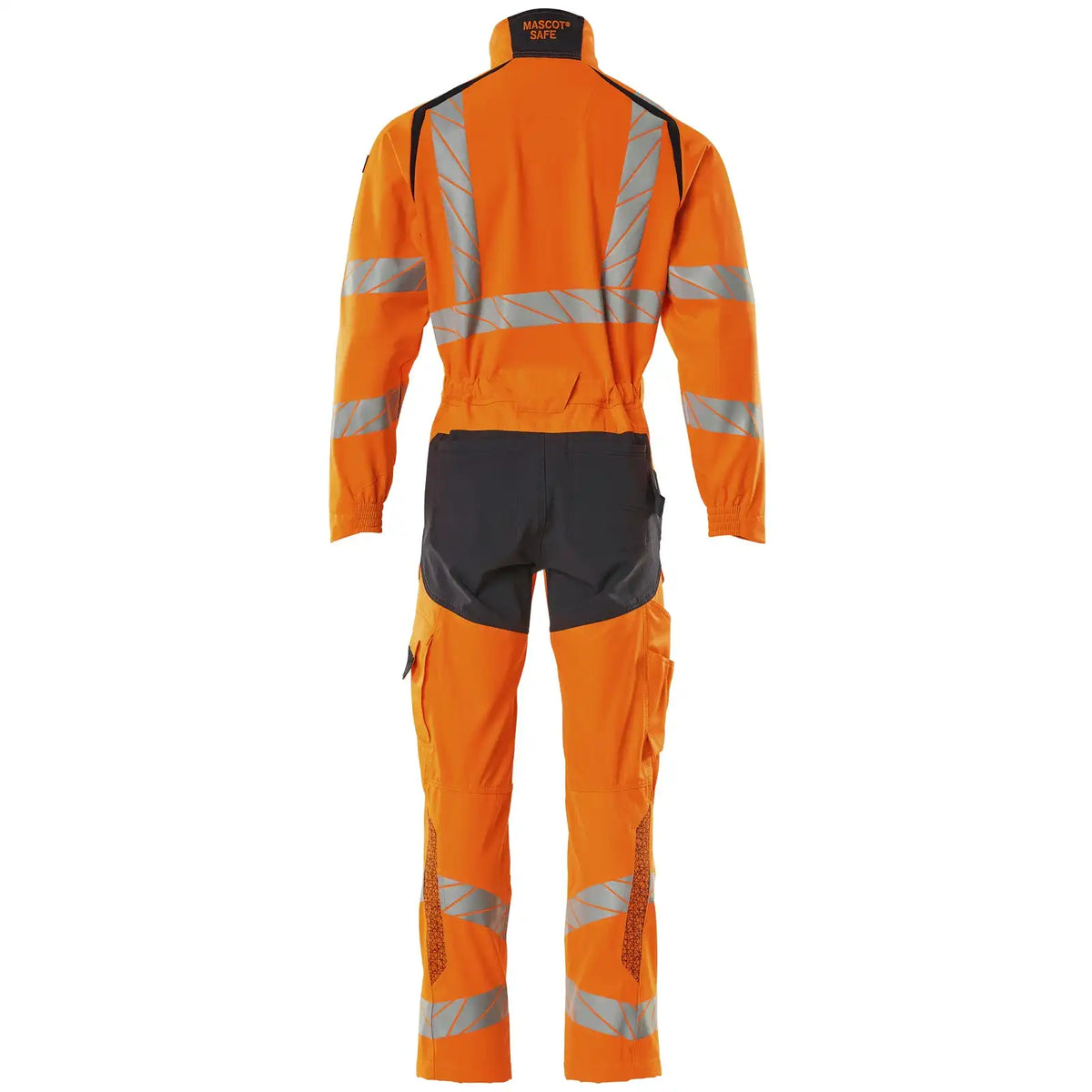 Mascot Accelerate Safe Warnschutz Overall – orange/schwarzblau