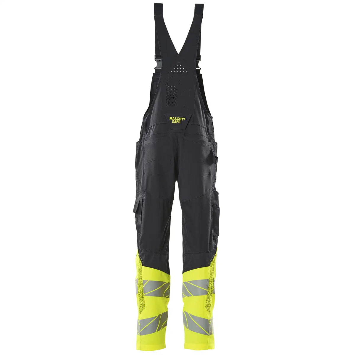 Mascot Accelerate Safe Warnschutz Latzhose Kl.1 – schwarzblau/gelb