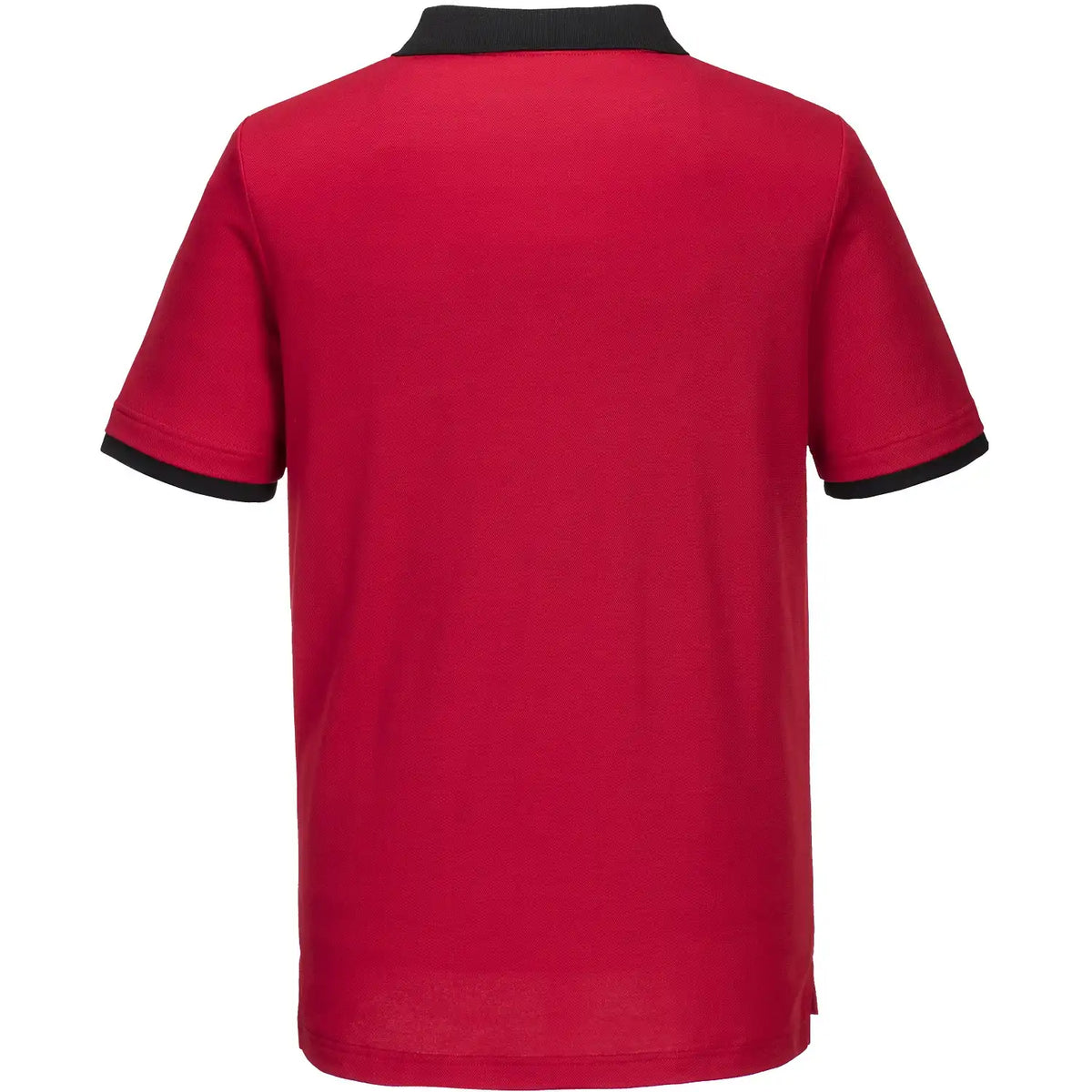Portwest PW210 PW2 Polo-Shirt – rot/schwarz
