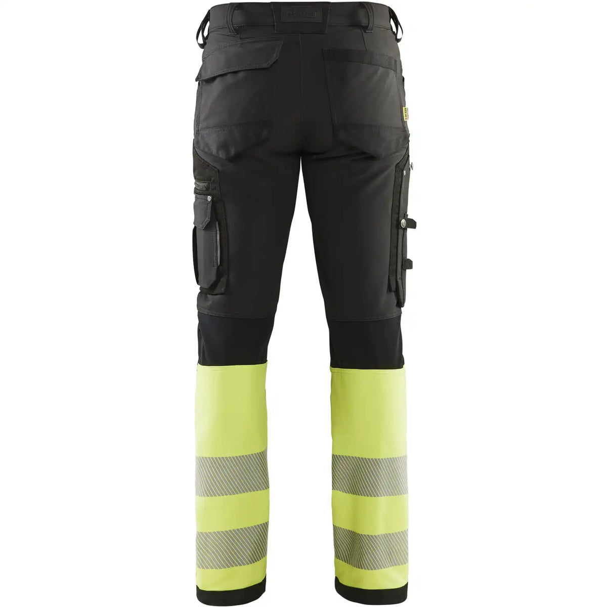 Blåkläder 1193 Warnschutz Stretch-Bundhose Kl. 1 – schwarz/gelb