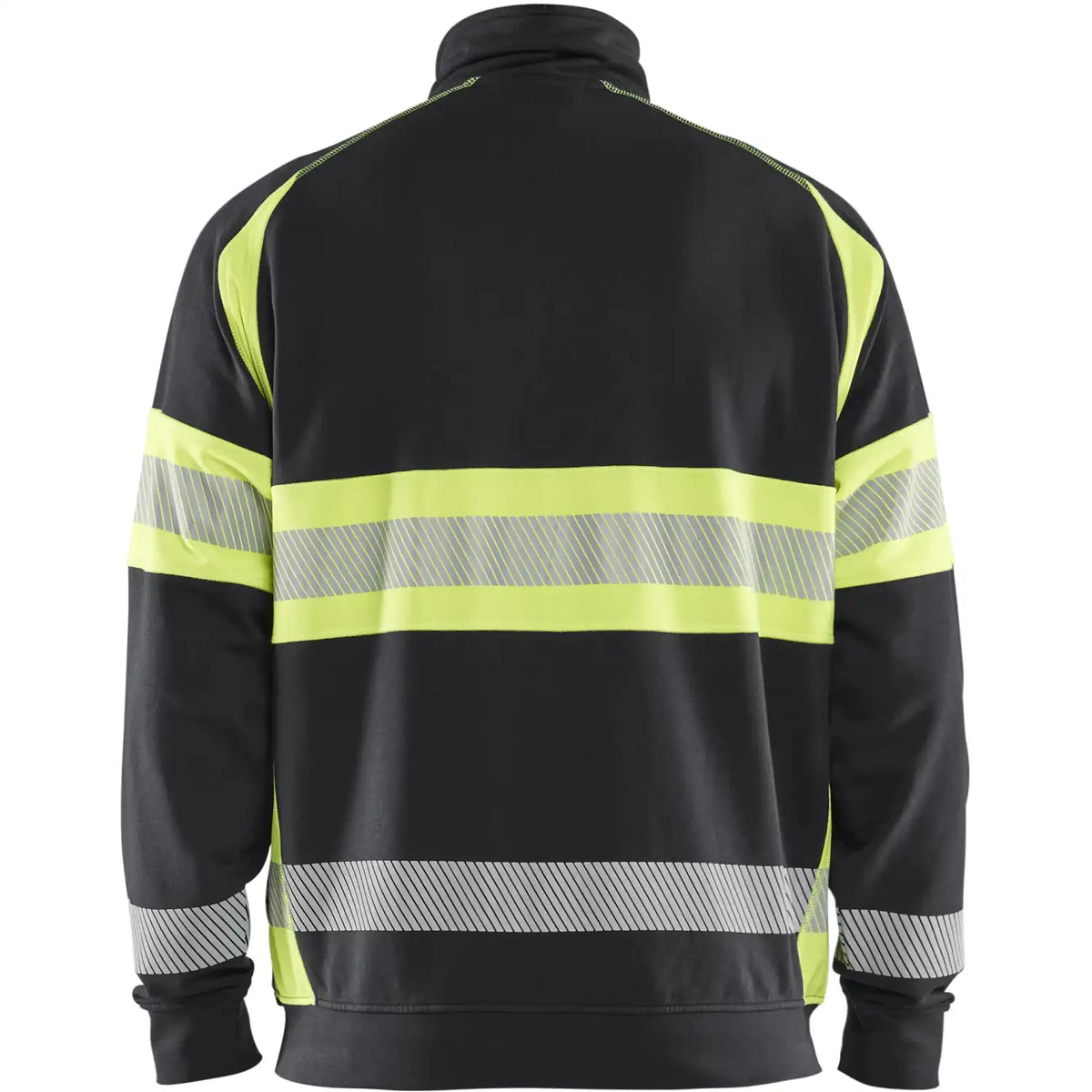 Blåkläder 3551 Warnschutz Sweatjacke Kl. 1 – schwarz/gelb