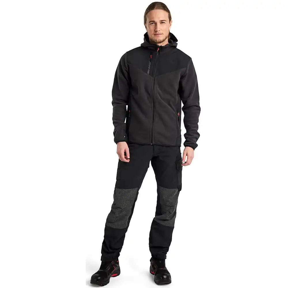 Blåkläder 5940 Strickjacke – dunkelgrau/schwarz