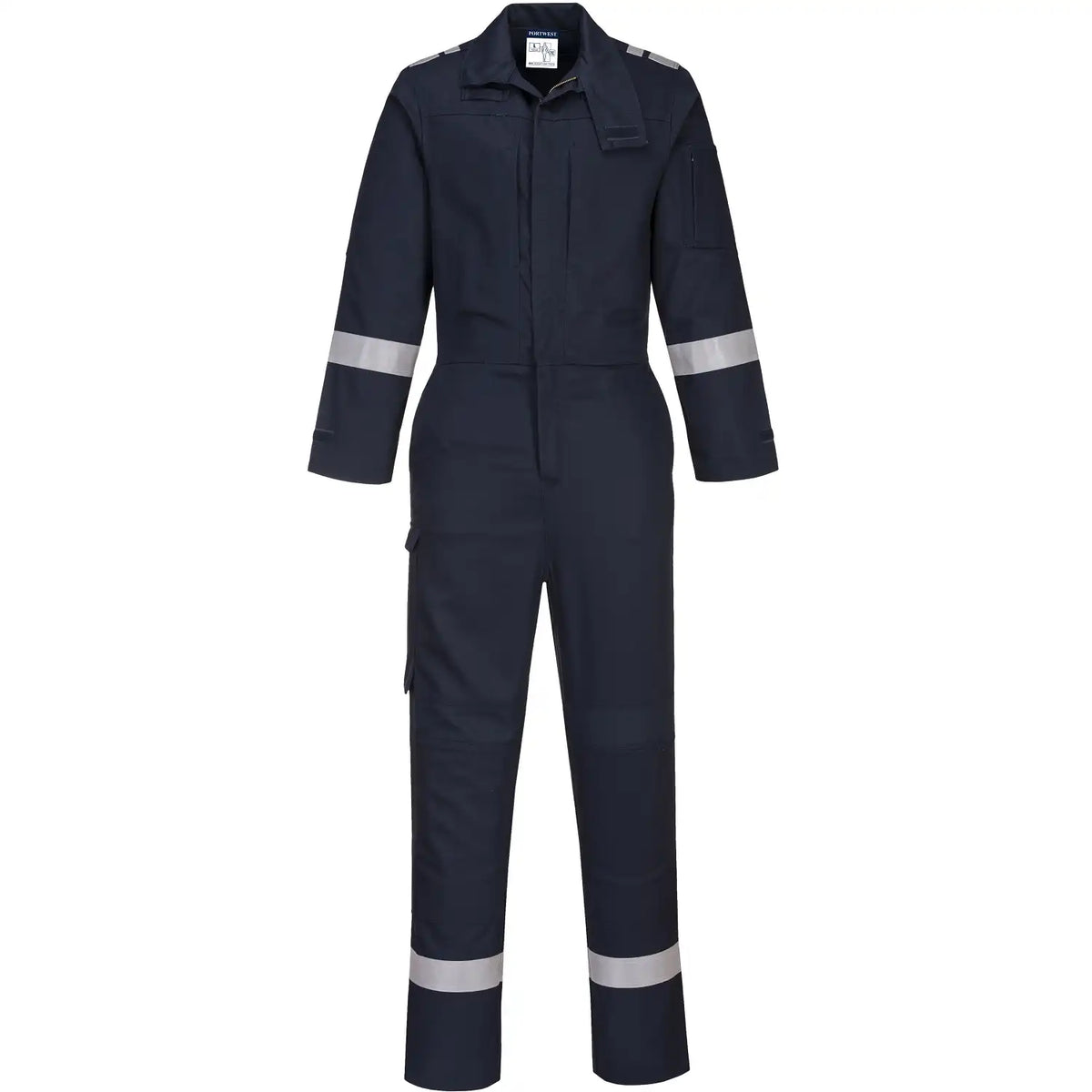 Portwest Kl2 FR501 Bizflame Plus Multinorm Overall – marine