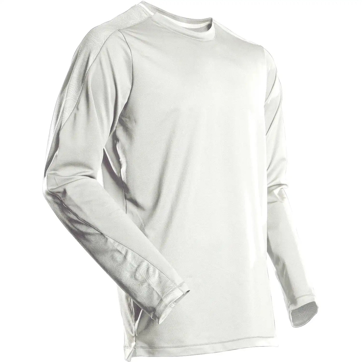 Mascot 22481-618 Customized Funktions-Langarmshirt – weiß