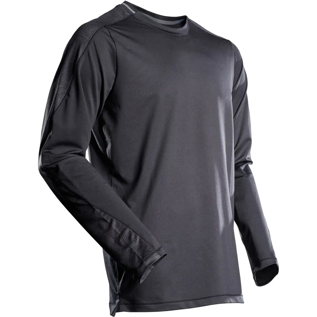 Mascot 22481-618 Customized Funktions-Langarmshirt – schwarz