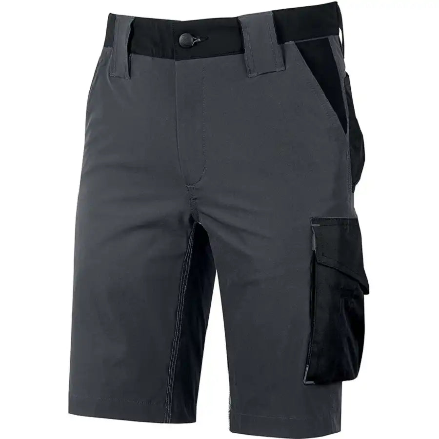 U-Power Mercury Future Stretch Shorts – asphalt grey