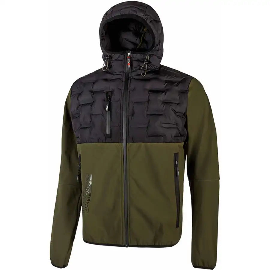 U-Power Spock Future Hybridjacke – dark green