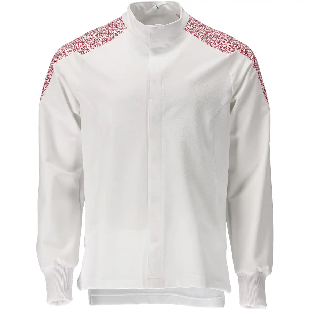Mascot 20054-511 Food & Care Stretch Bundjacke – weiß/verkehrsrot