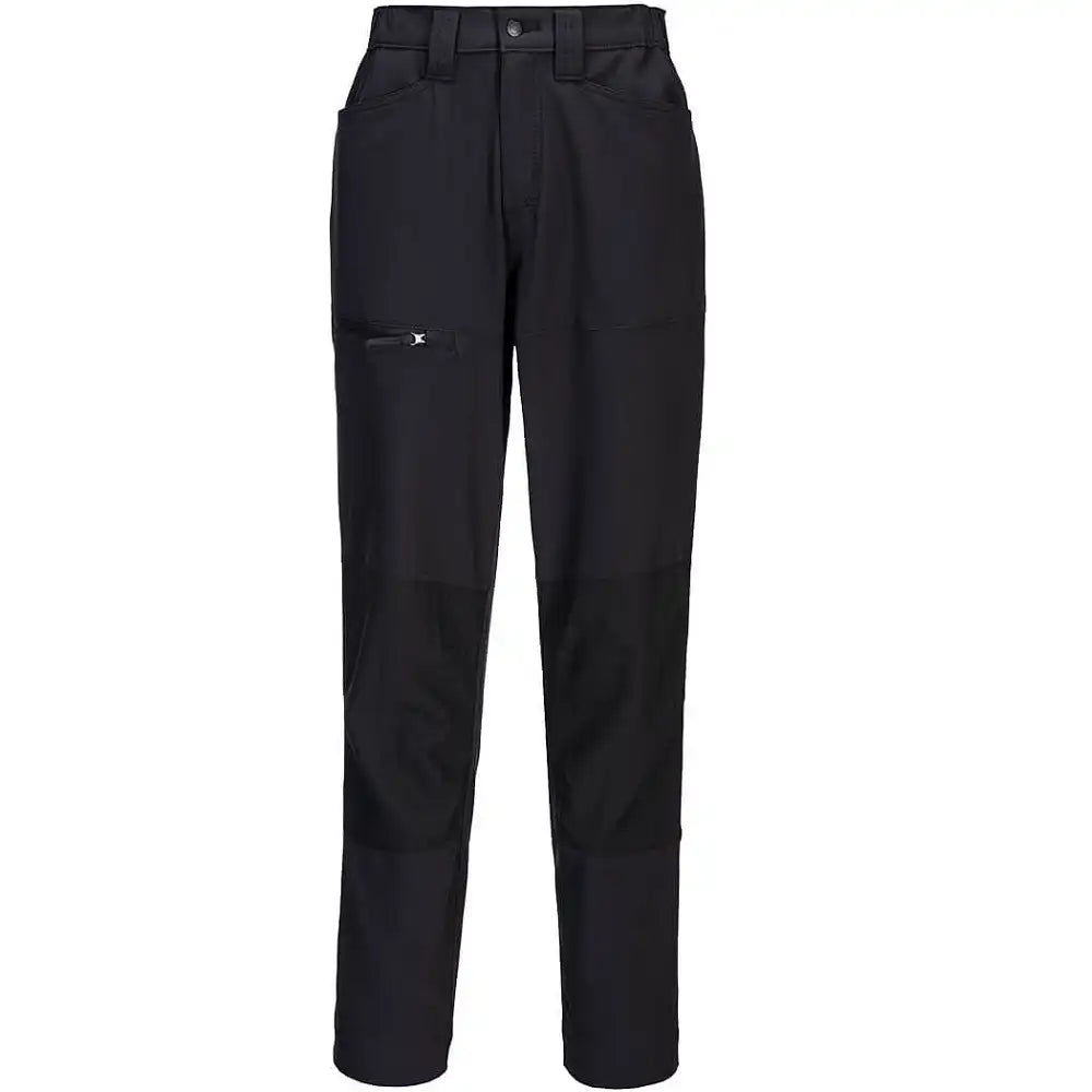 Portwest Damen CD887 WX2 Stretch Bundhose – schwarz