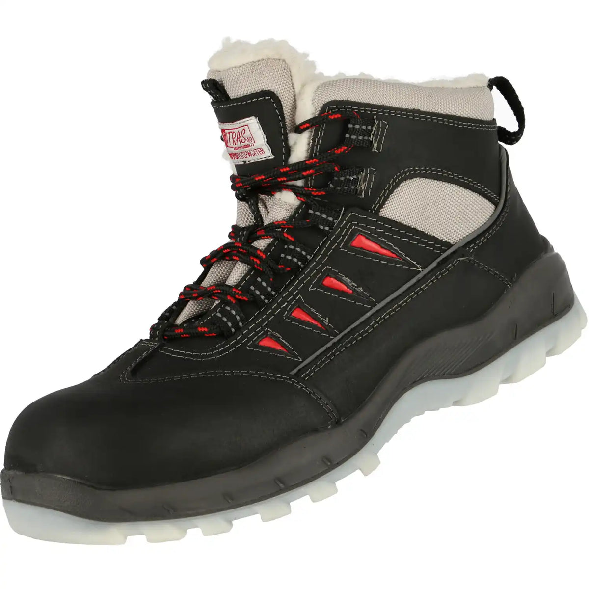 Nitras Sportstep S3 Winter Sicherheitsstiefel schwarz – schwarz