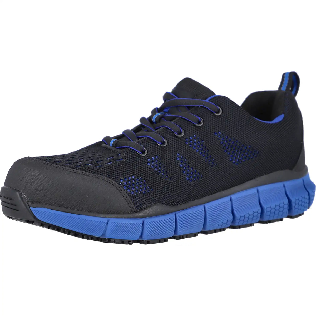 Nitras Sonic Step S1P Sicherheitshalbschuhe blau – schwarz