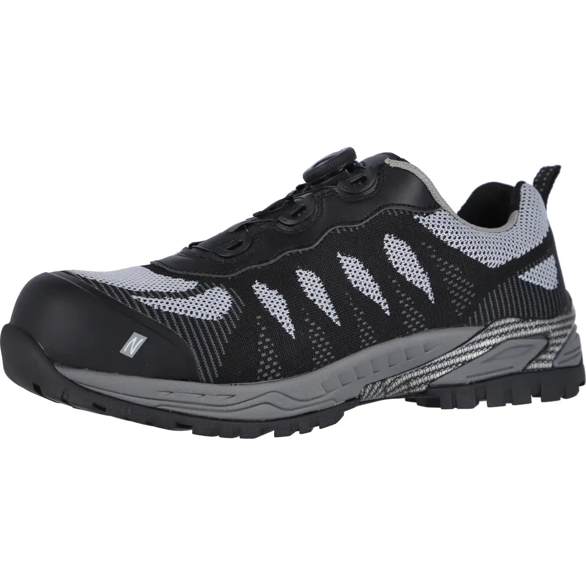 Nitras PRO Step FIT S1P Sicherheitshalbschuhe schwarz – schwarz
