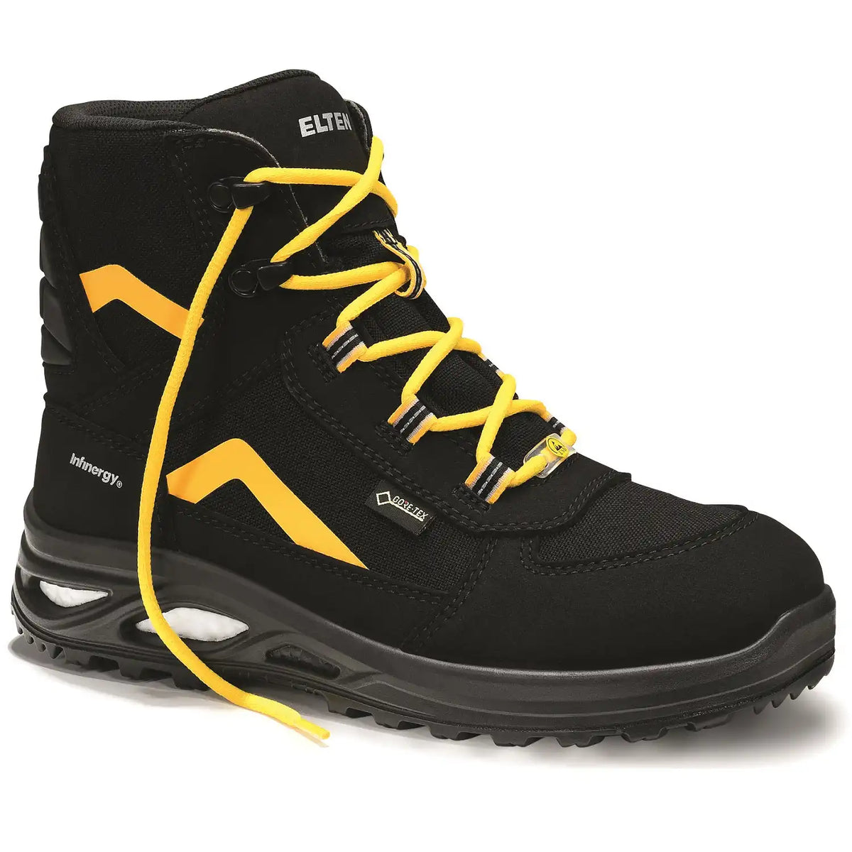 Elten Damen Tine Xxtl GTX MID ESD S2 Hochschuhe schwarz – schwarz