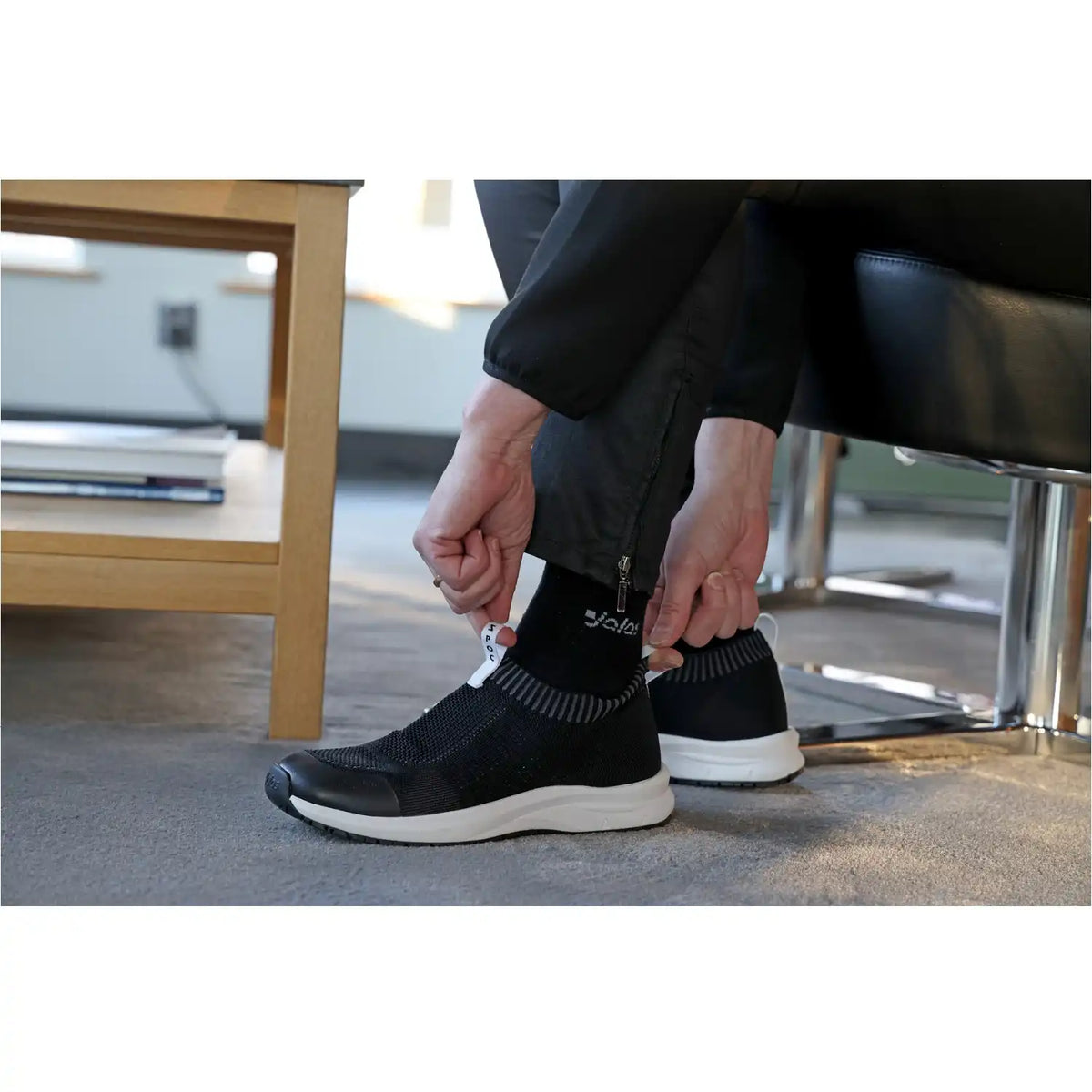 Jalas 5312 Spoc O1 Berufsslipper schwarz – schwarz