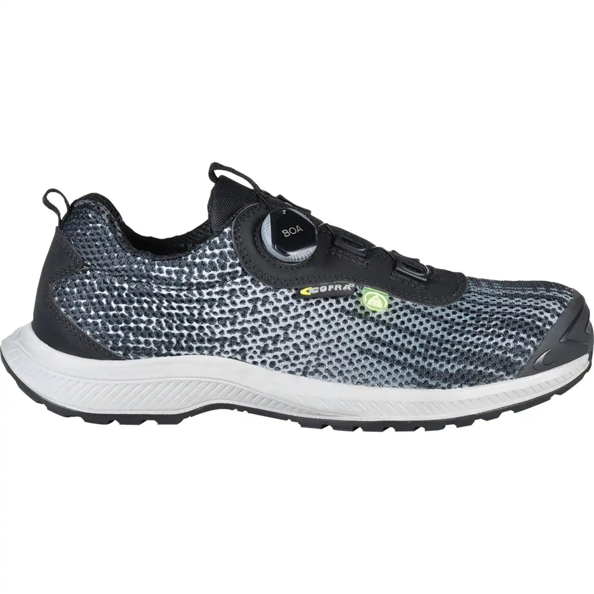 Cofra Flap ESD S1PS Sicherheitshalbschuhe grau – grau