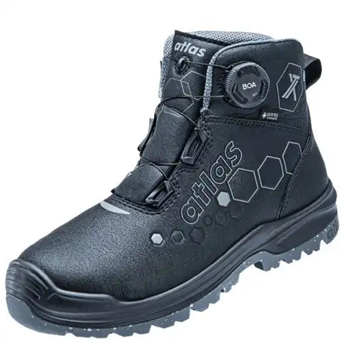 Atlas XT 550 BOA GTX S3 Sicherheitshochschuhe schwarz – schwarz