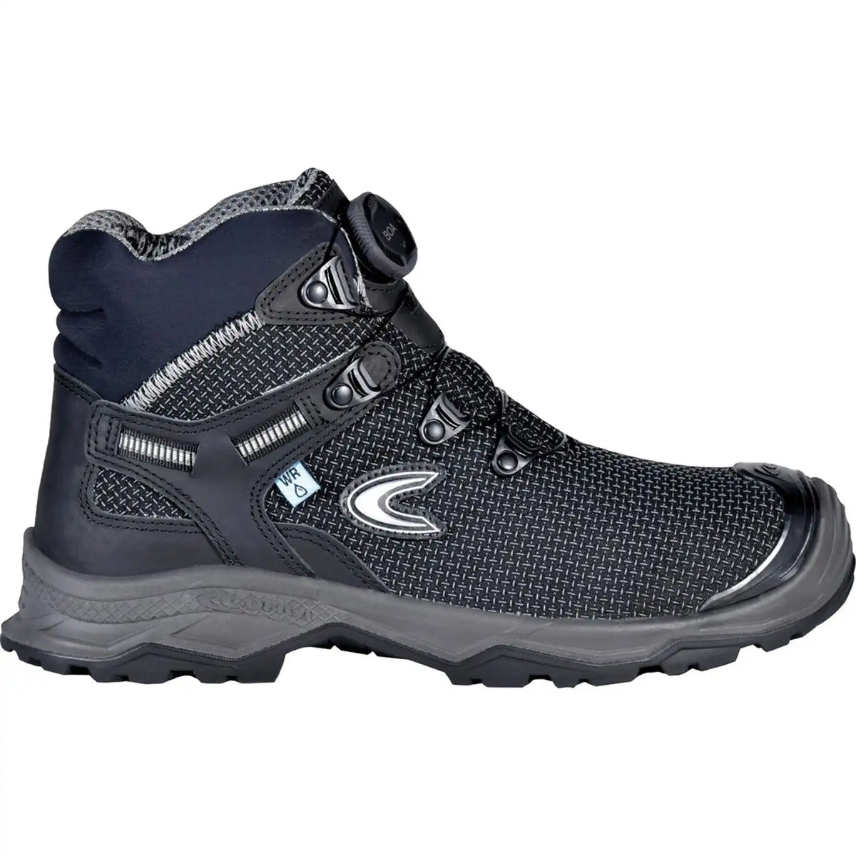 Cofra Tramp Trail Work S7S Sicherheitshochschuhe schwarz – schwarz