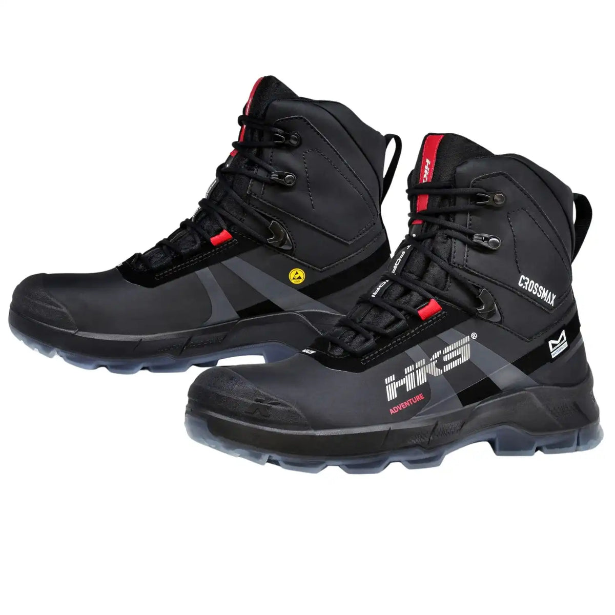 HKS Adventure PXT S7S Sicherheitshochschuhe schwarz – schwarz