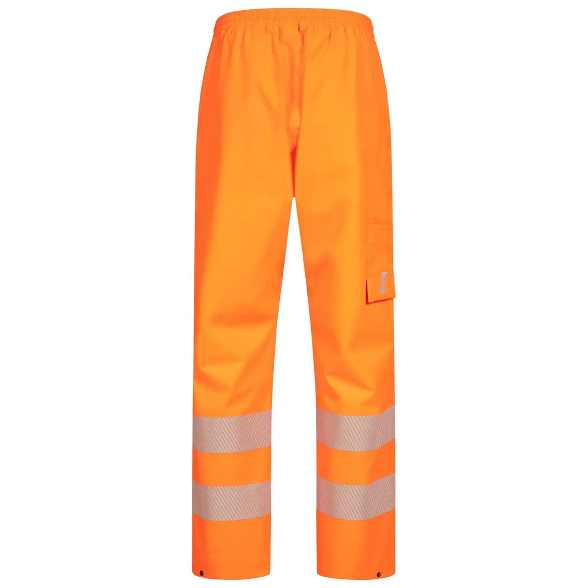Nitras Motion TEX VIZ Plus Warnschutz Regenhose – orange