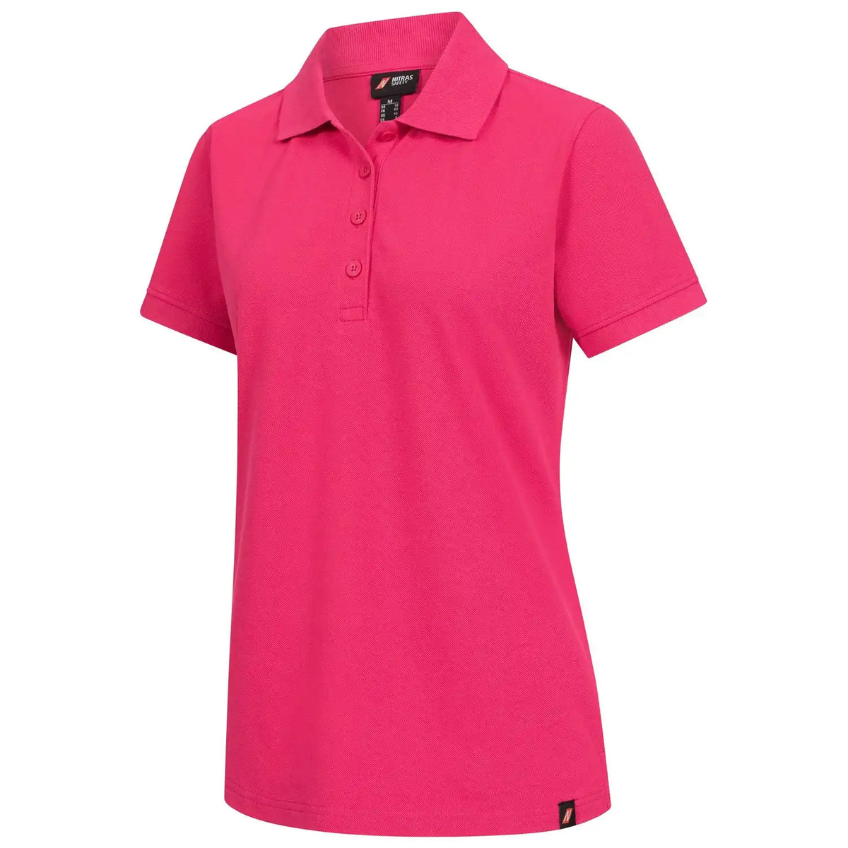 Nitras Damen Motion TEX Plus Poloshirt – pink