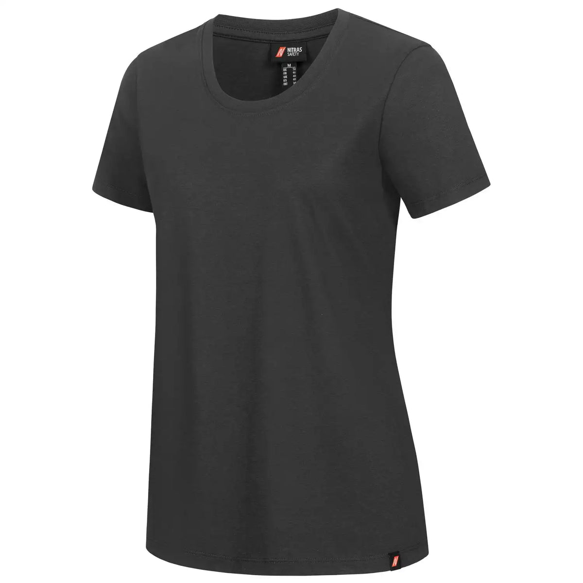 Nitras Damen Motion TEX Plus Kurzarm T-Shirt – schwarz