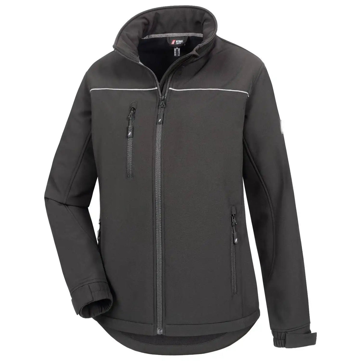 Nitras Motion TEX Light Softshelljacke schwarz – schwarz