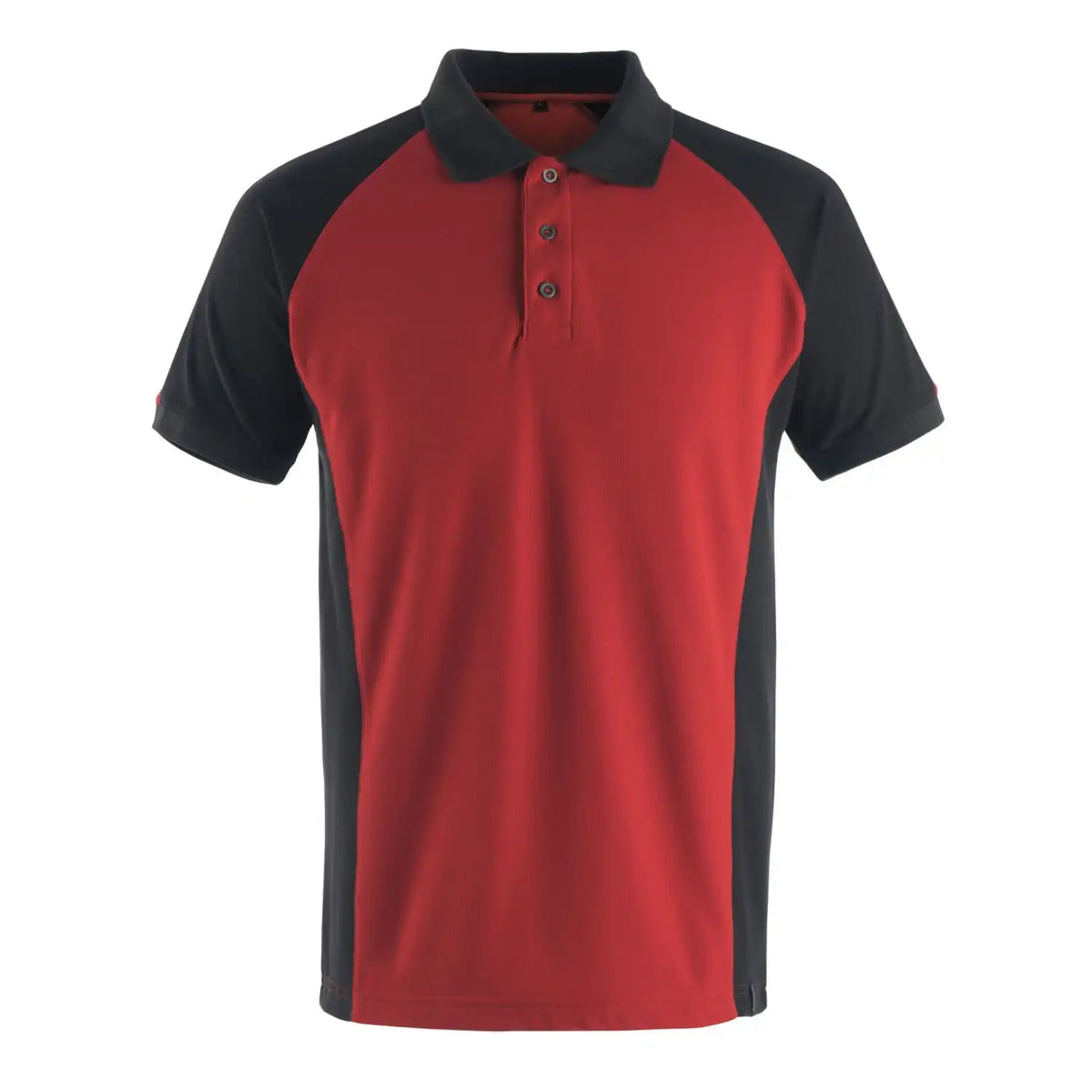 Mascot Bottrop Unique Polo-Shirt – rot/schwarz