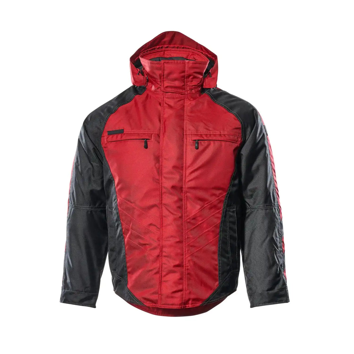 Mascot Frankfurt Unique mehrfarbig Pilotjacke – rot/schwarz