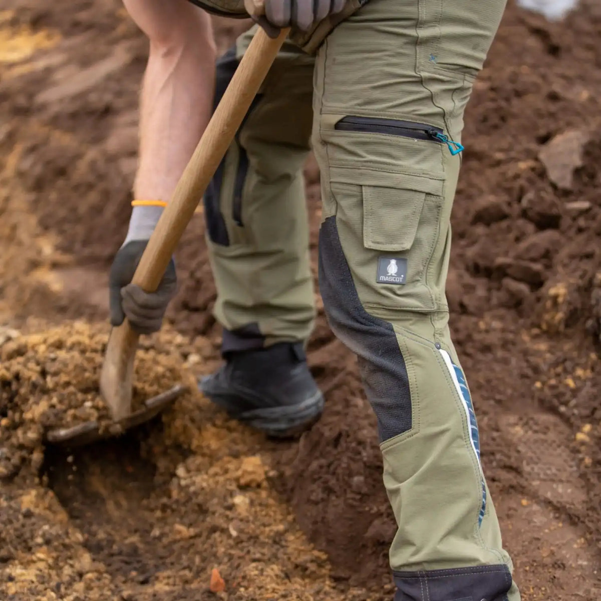 Mascot Stretch Dyneema Advanced Bundhose – hellkhaki