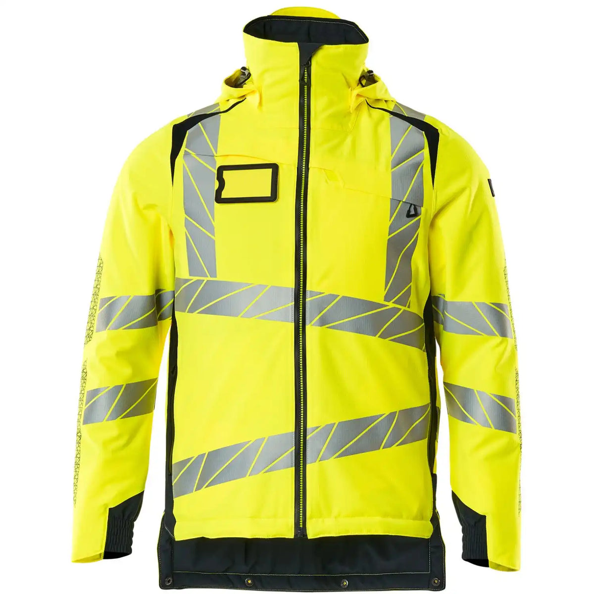 Mascot Accelerate Safe Warnschutz Winterjacke – gelb/schwarzblau