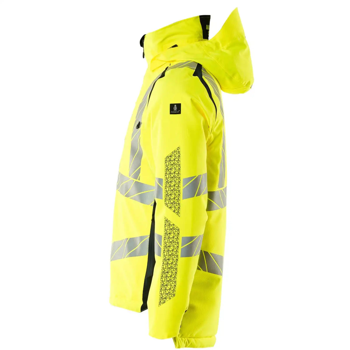Mascot Accelerate Safe Warnschutz Winterjacke – gelb/schwarzblau