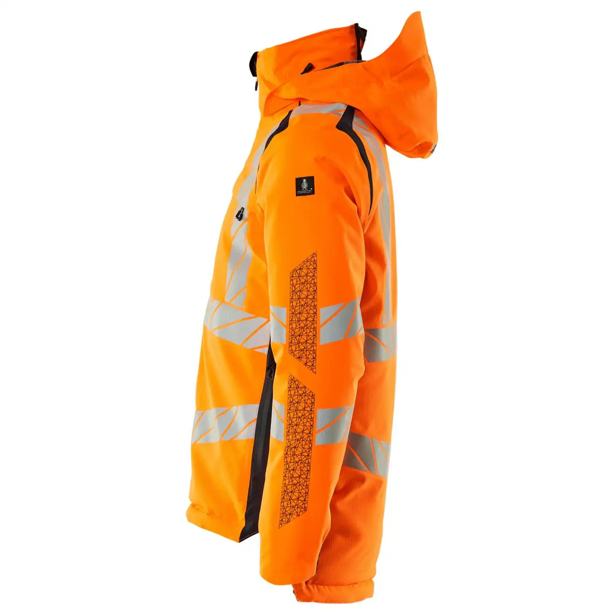 Mascot Accelerate Safe Warnschutz Winterjacke – orange/schwarzblau