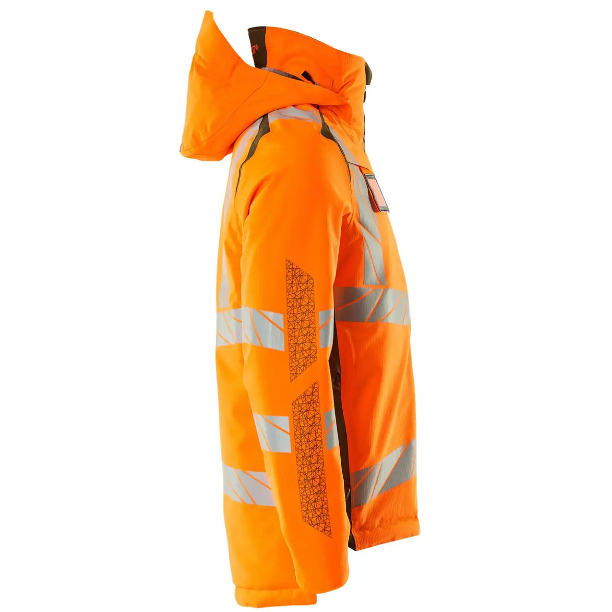 Mascot Accelerate Safe Warnschutz Winterjacke – orange/moosgrün