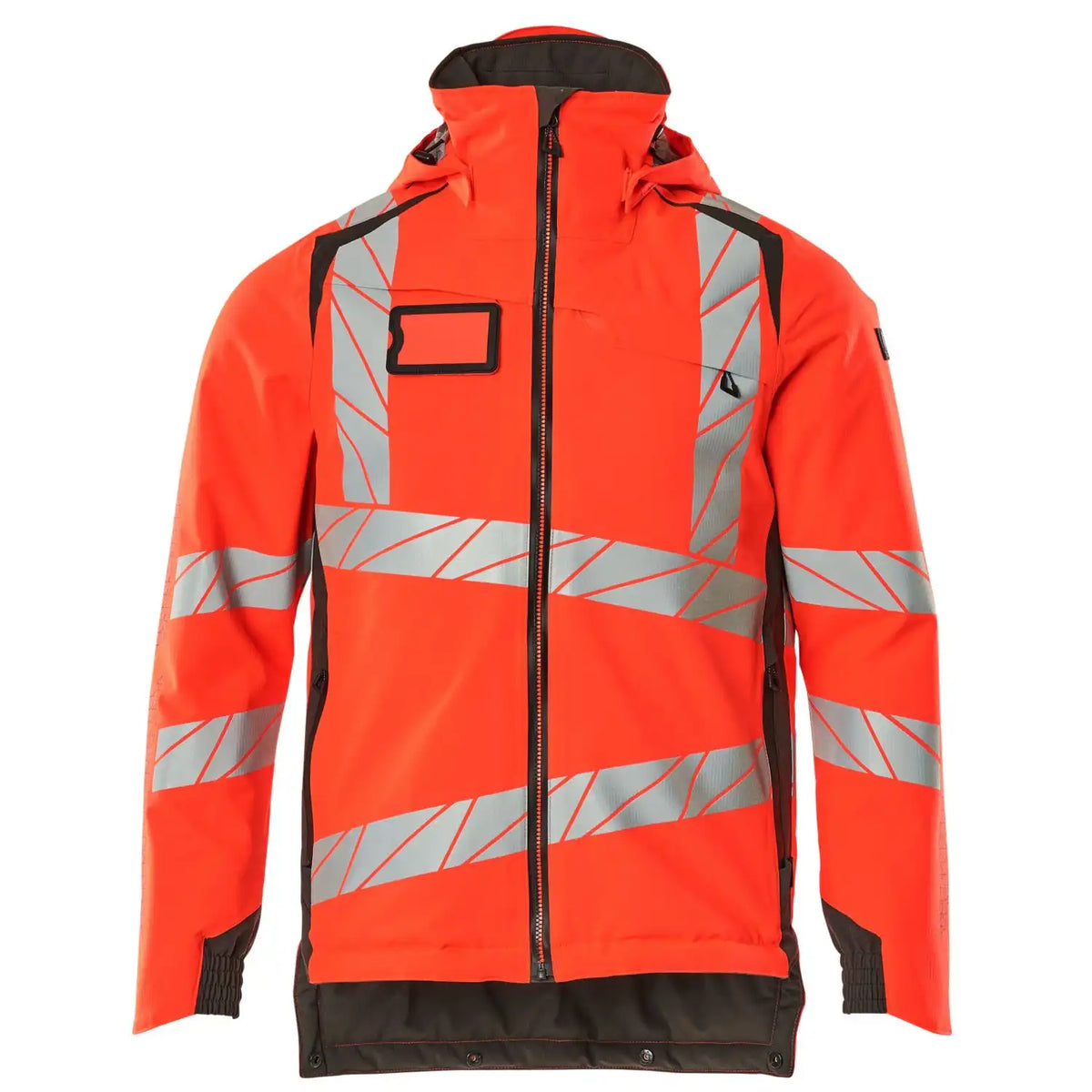 Mascot Accelerate Safe Warnschutz Winterjacke – rot/dunkelanthrazit