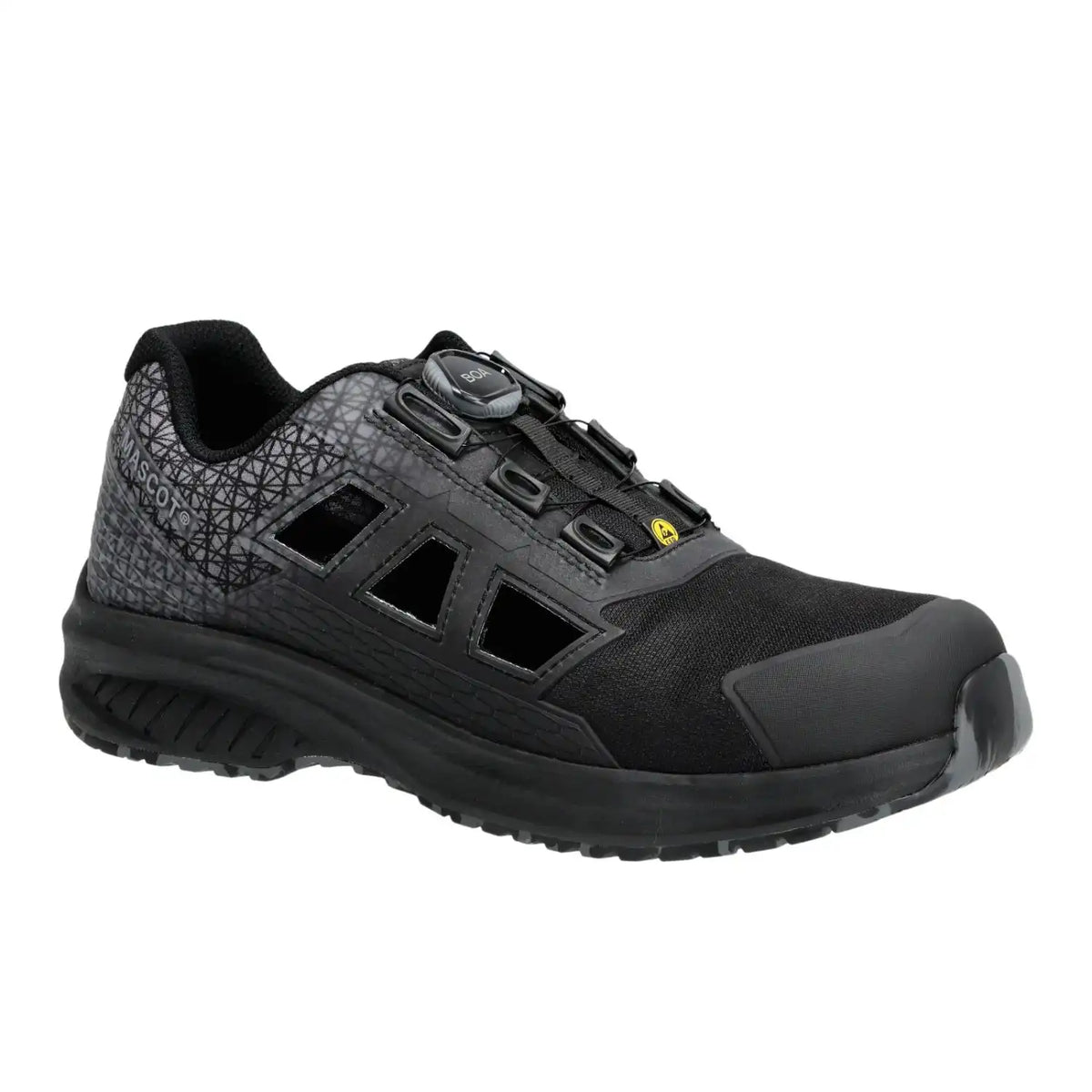 Mascot F1504-909-09 S1PS Sicherheitssandale schwarz – schwarz