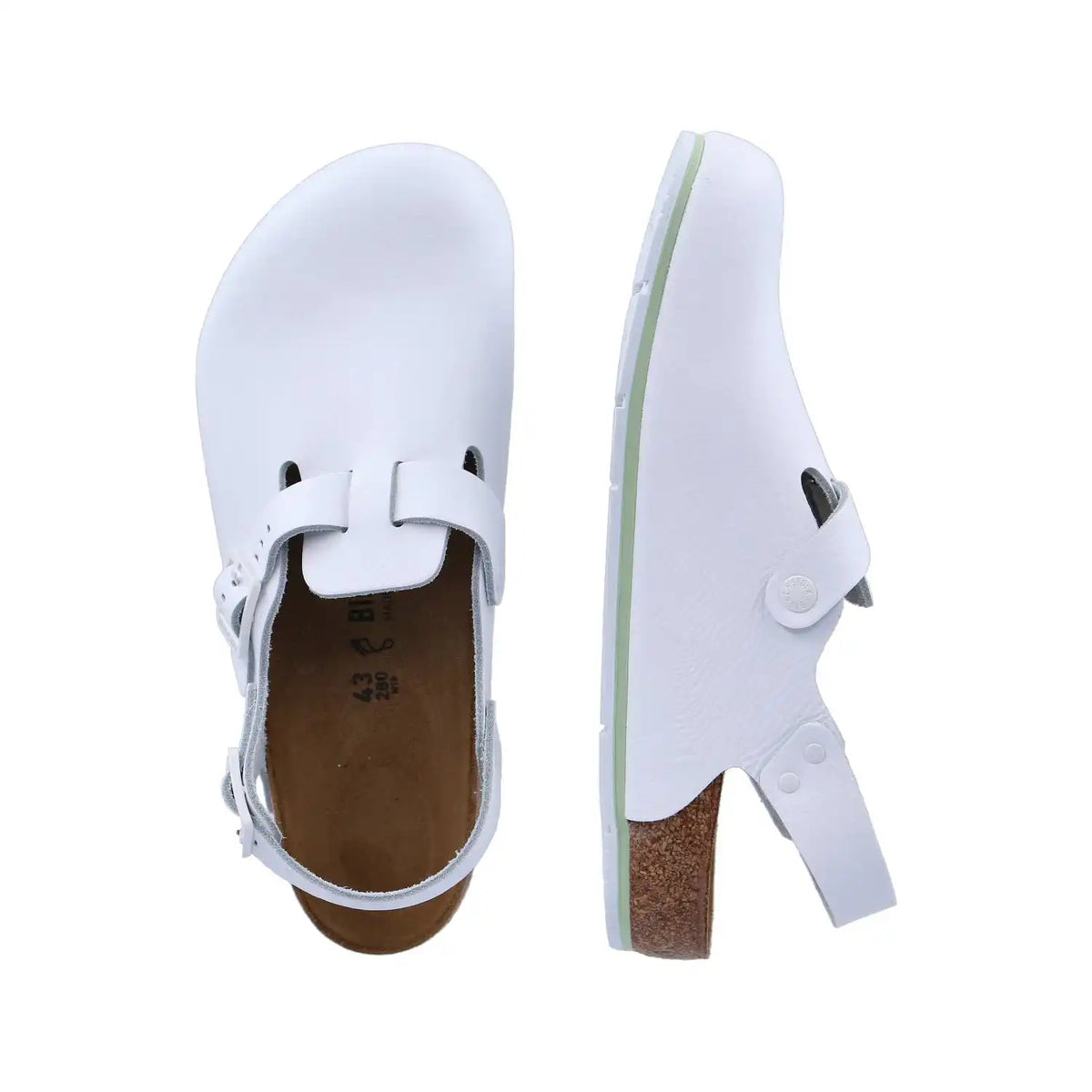 Birkenstock Tokio PRO normal Clogs weiß – weiß