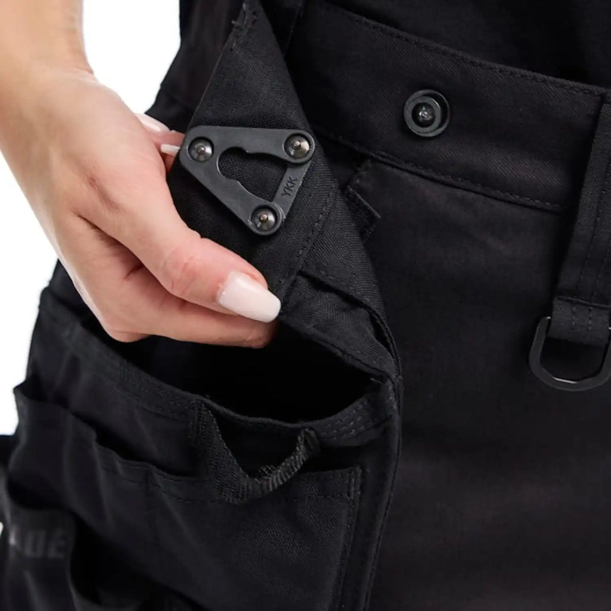 Blåkläder Damen Stretch 7170 Arbeitshose – schwarz/schwarz