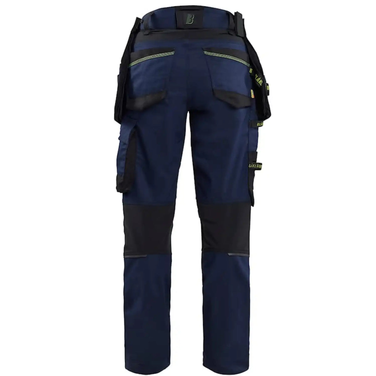 Blåkläder Damen Stretch 7170 Arbeitshose – dunkelmarine/gelb