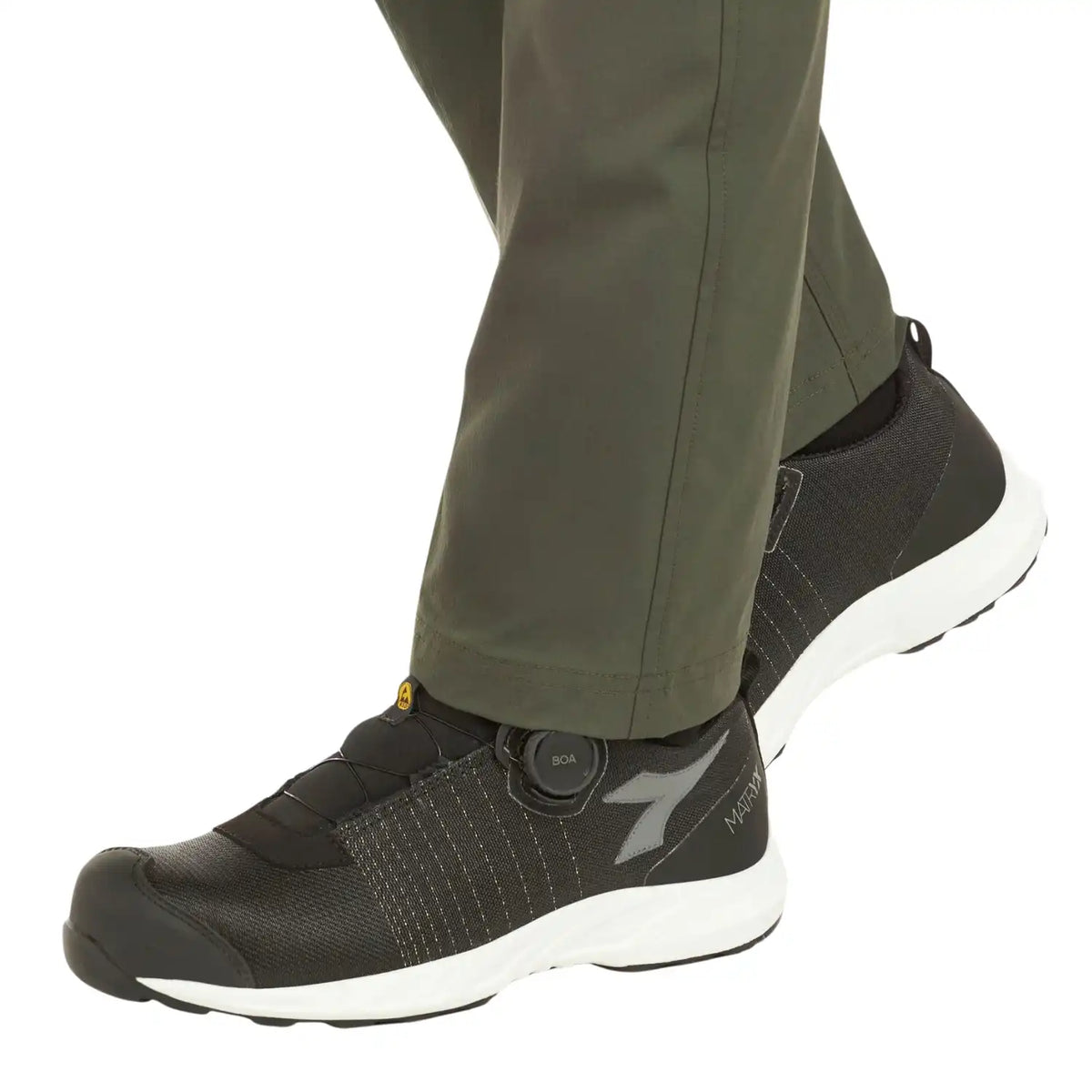 Diadora FLY Litebase S3L Sicherheitshalbschuhe schwarz – schwarz