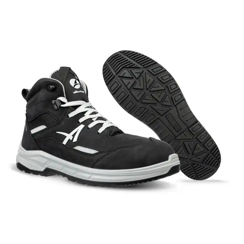 Albatros Vector BLK MID S3 Sicherheitsschuhe schwarz – schwarz