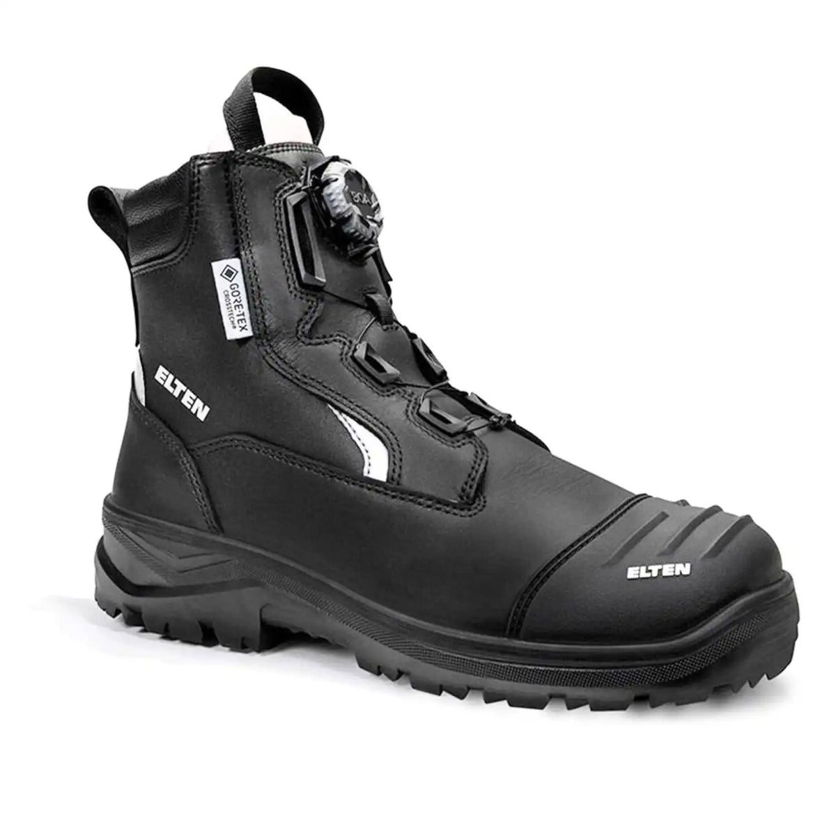 Elten Fraser PRO BOA Feuerwehrstiefel (Form B) schwarz – schwarz