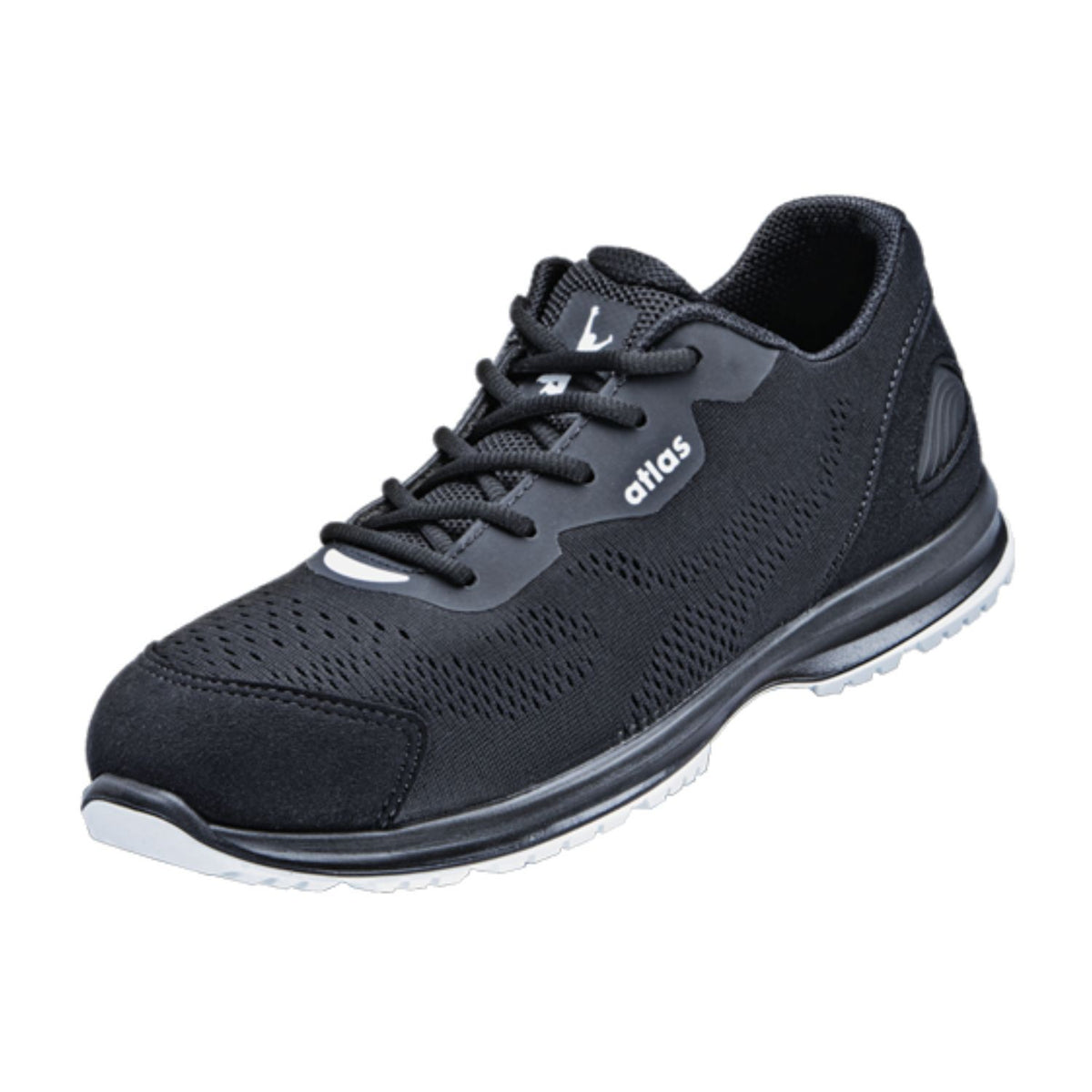 Atlas Damen GX 155 S1P Sicherheitshalbschuh schwarz – schwarz