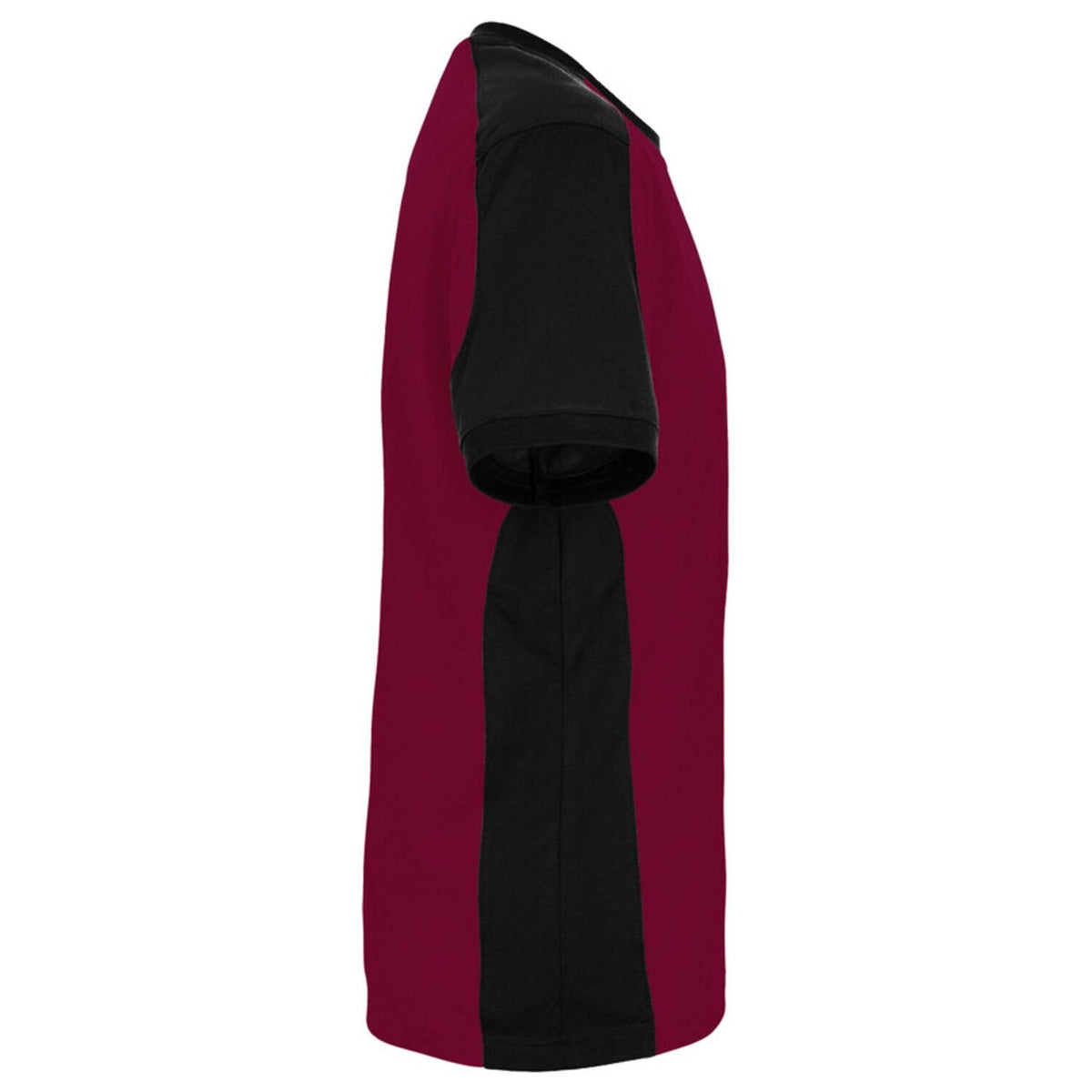 Hakro 590 T-Shirt Contrast Mikralinar Eco – weinrot