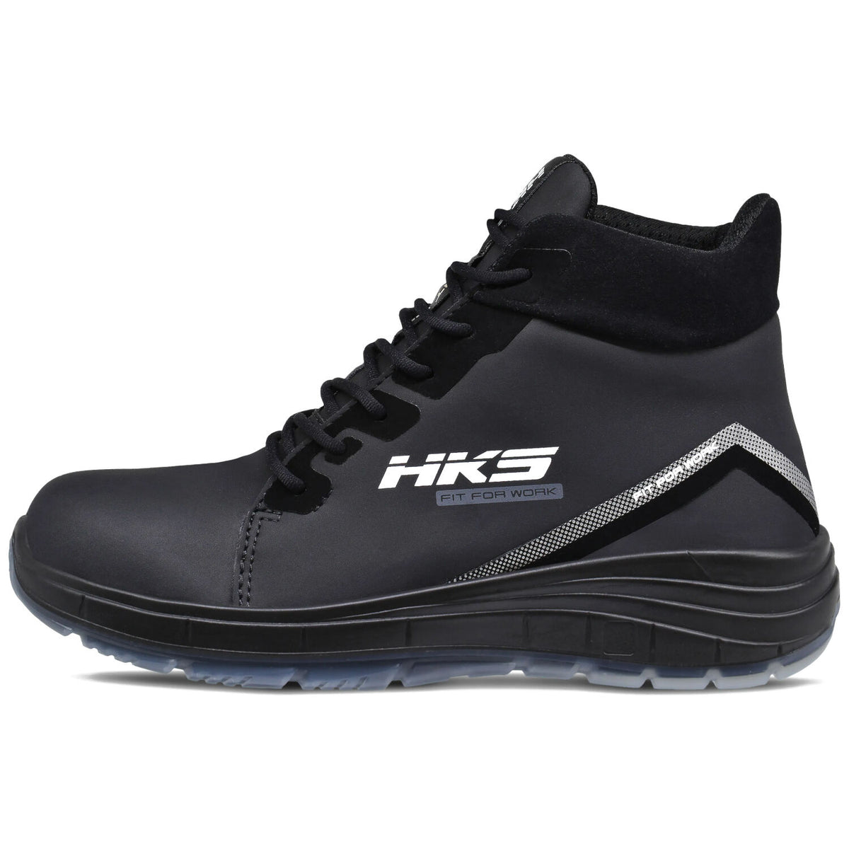 HKS Damen Swan S3 Sicherheitshochschuhe schwarz – schwarz