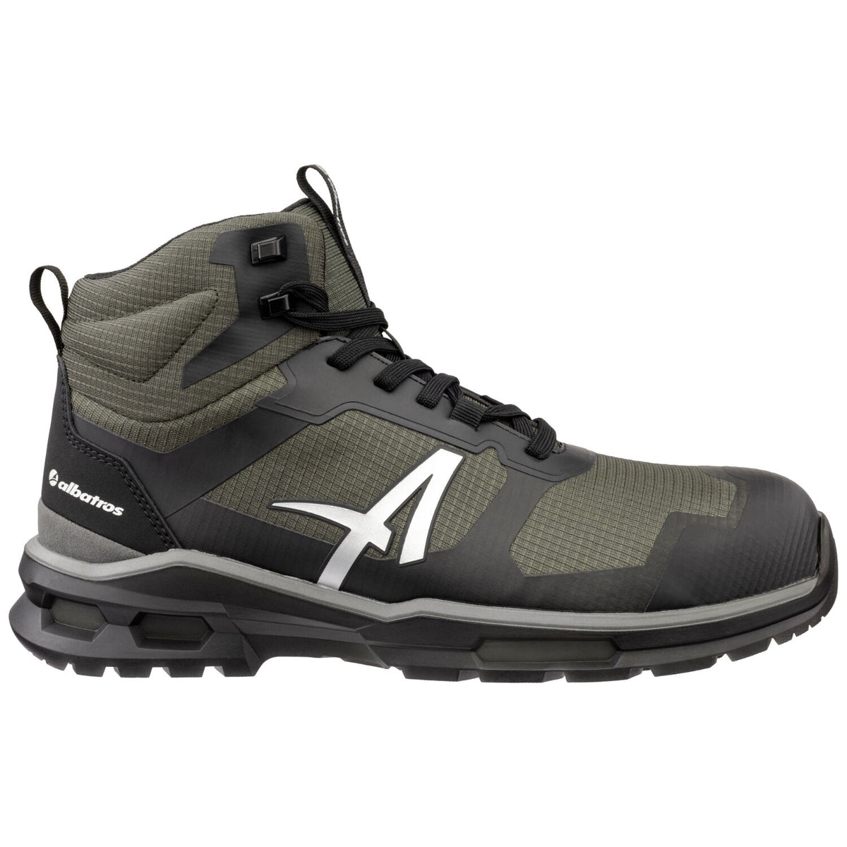 Albatros Talo MID - albatro S3S Sicherheitshochschuhe grün – grün